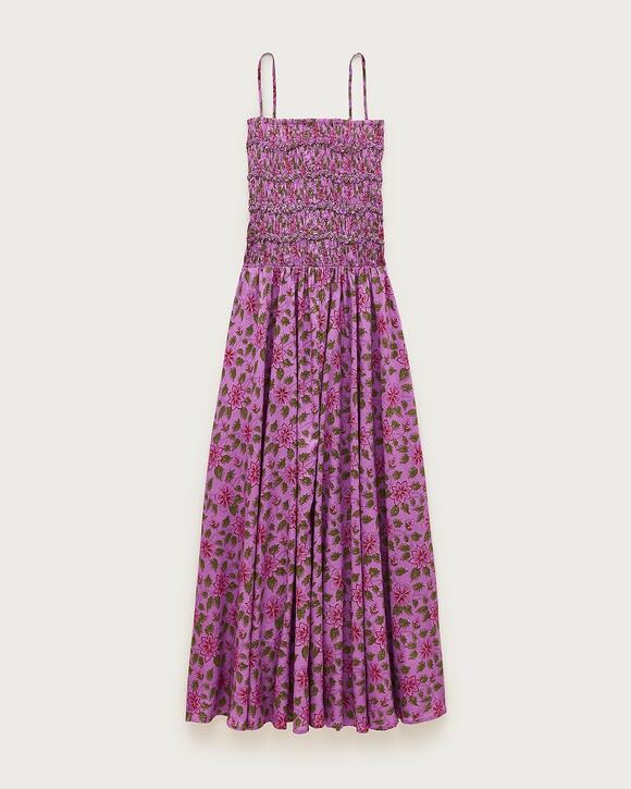 J. Crew Dresses & Skirts - J. Crew Women's Wave Maxi Dress in Iris Floral Voile Bright Purple Size XXL NWT